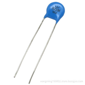 High Voltage Ceramic Disc Capacitors 1kv 2200pf